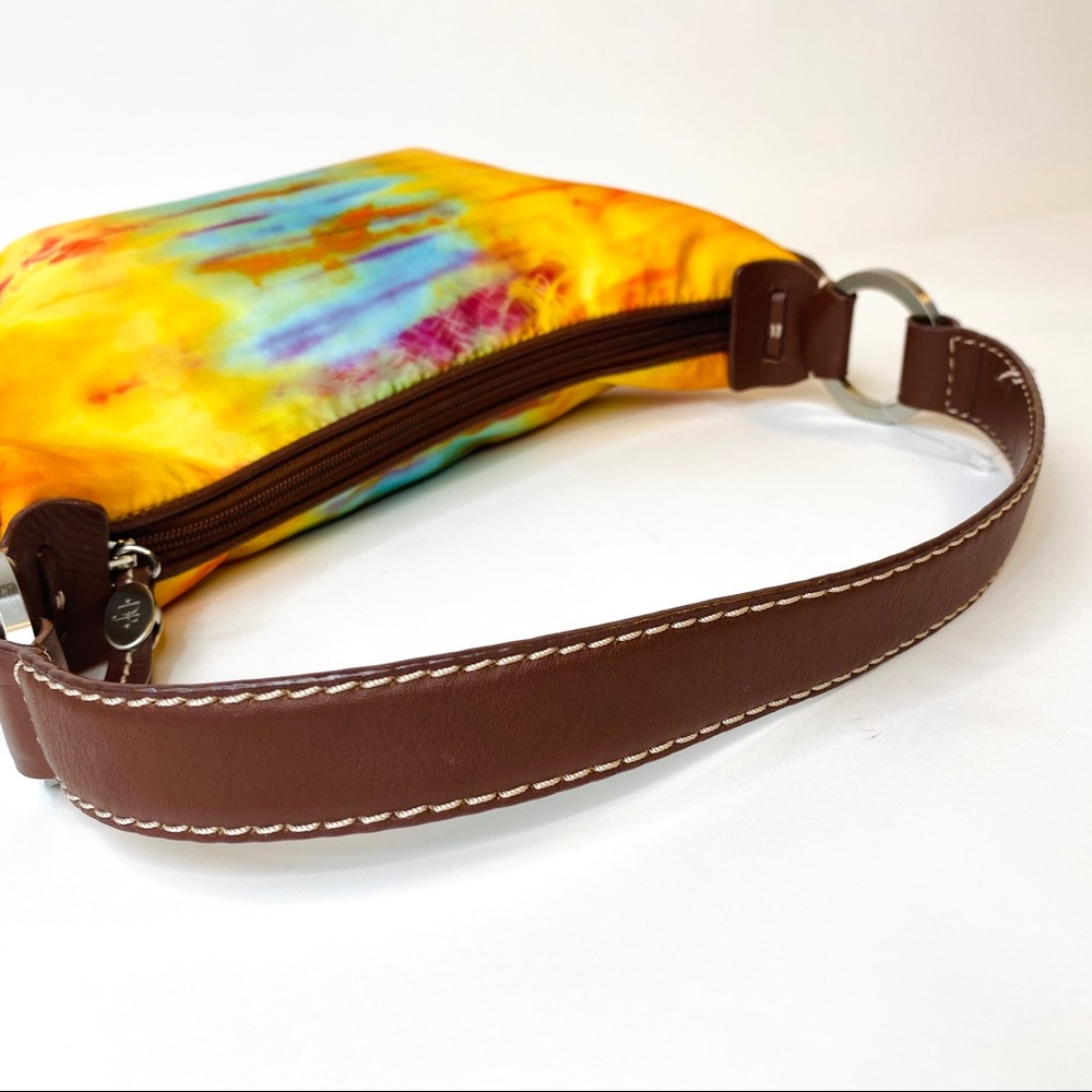 Donald J Pliner Mini Watercolor Hobo Bag flawed - Picture 10 of 16